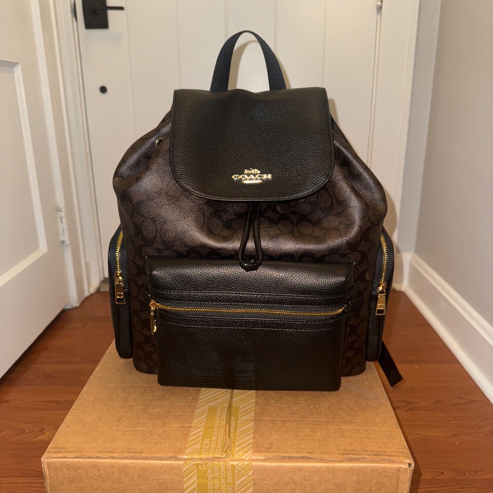 Signature Canvas Baby Backpack